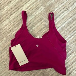 NWT Lululemon Align Tank Ripened Raspberry